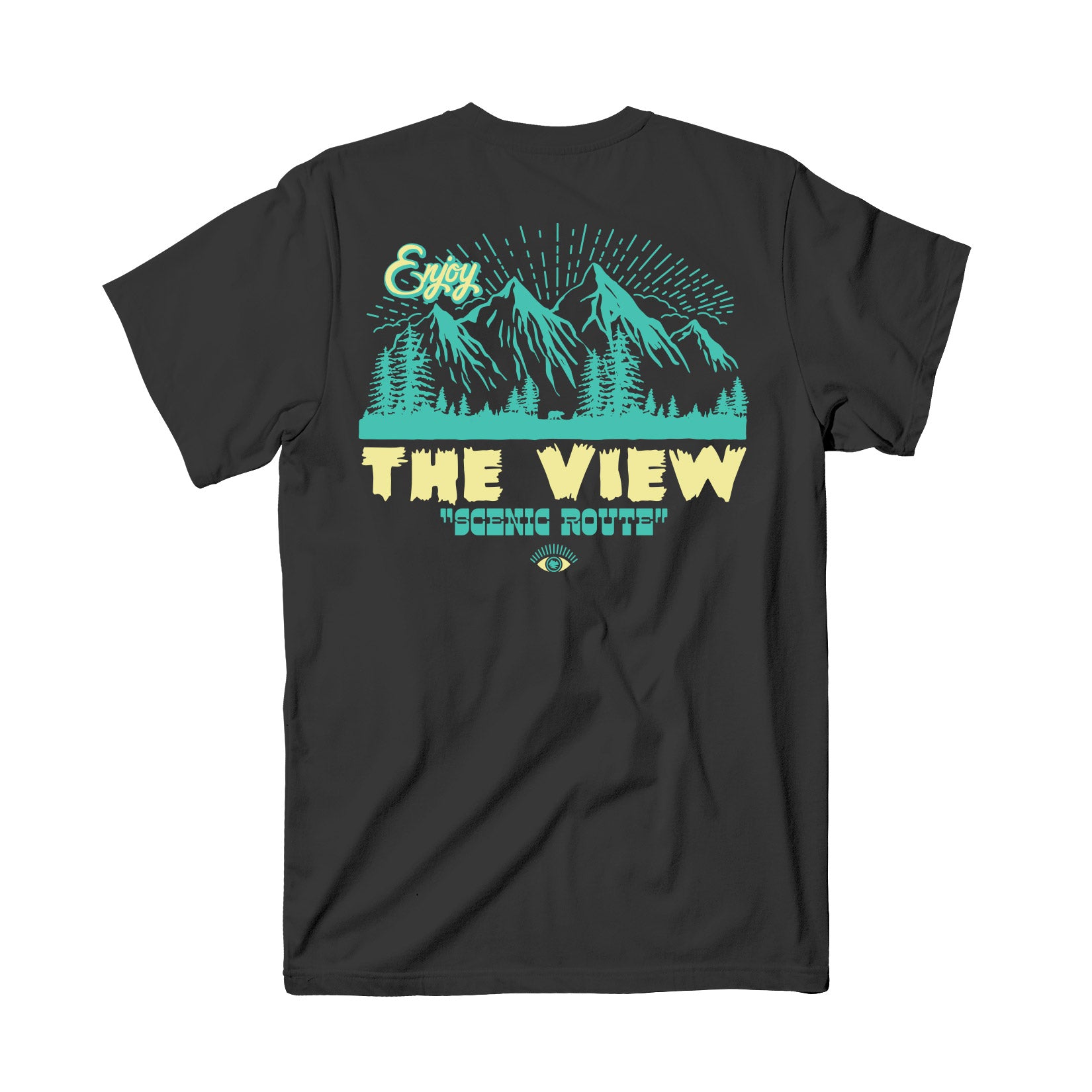 Enjoy The View Tee - Black