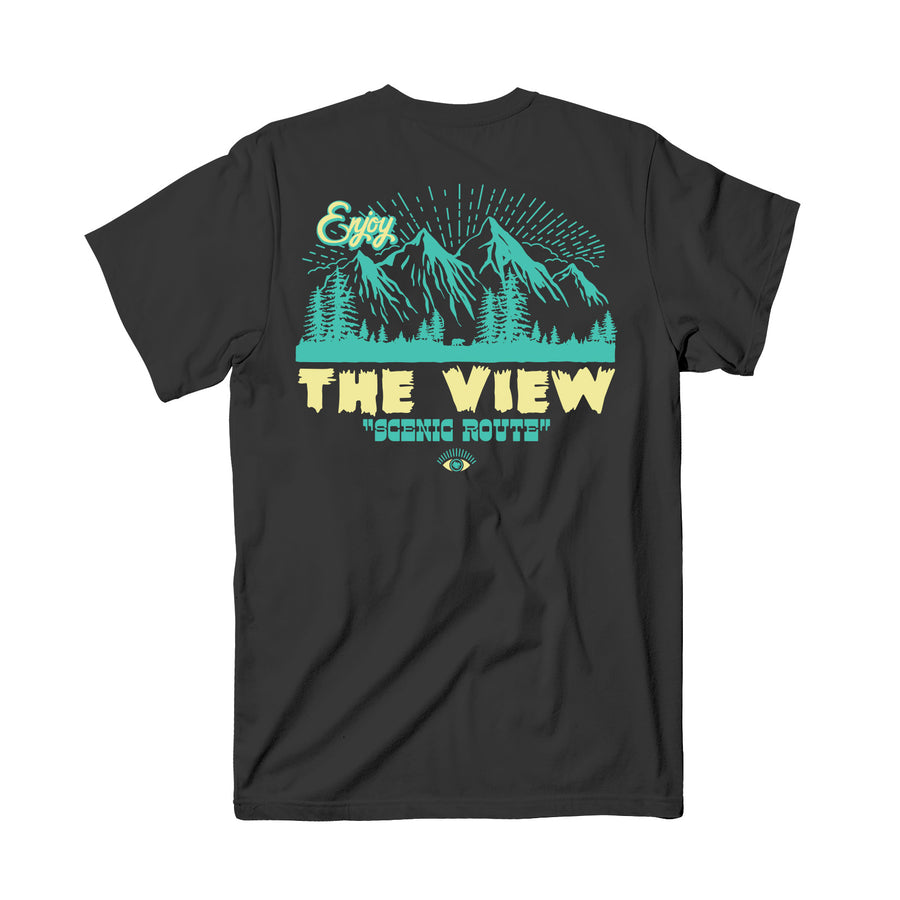 Enjoy The View Tee - Black