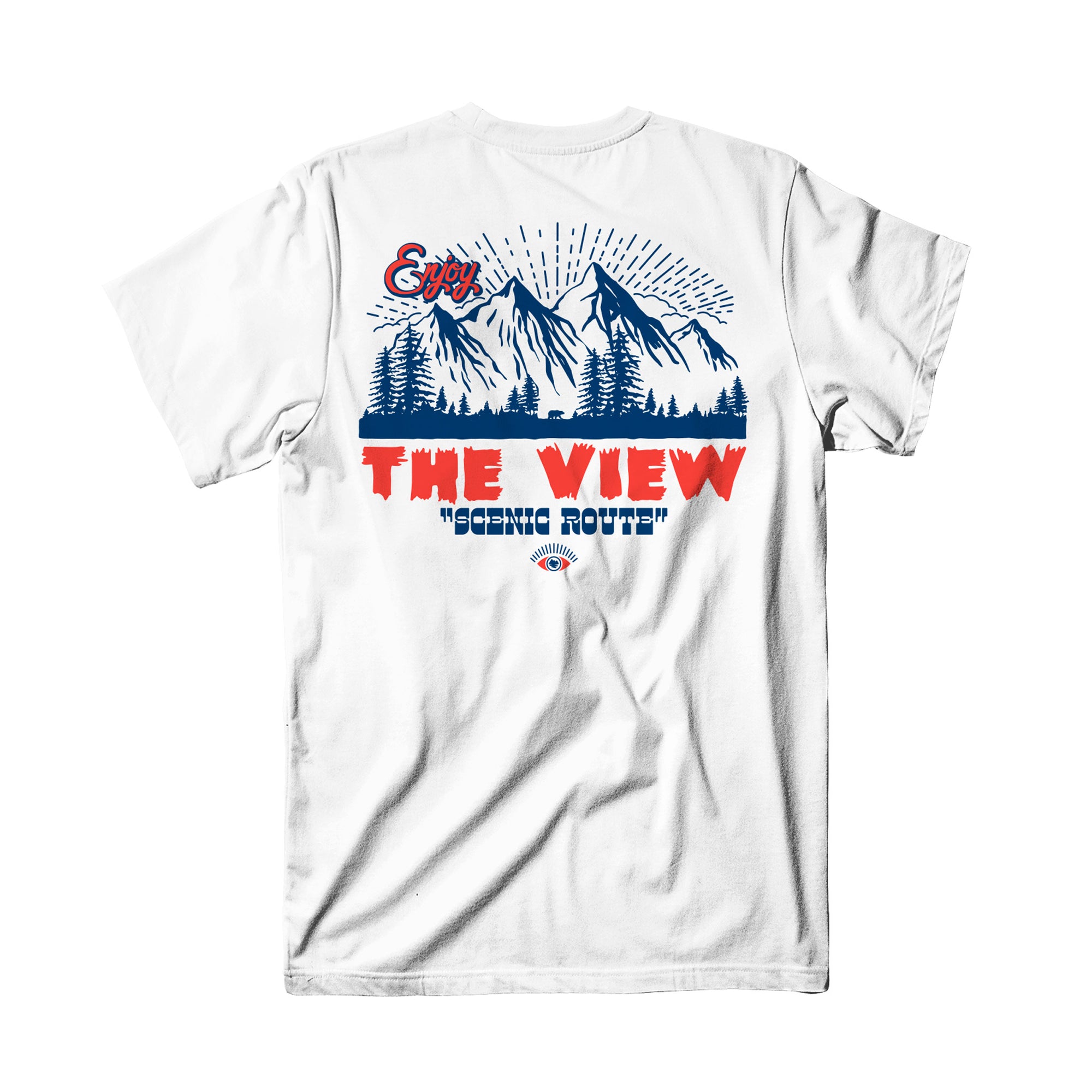 Enjoy The View Tee - White
