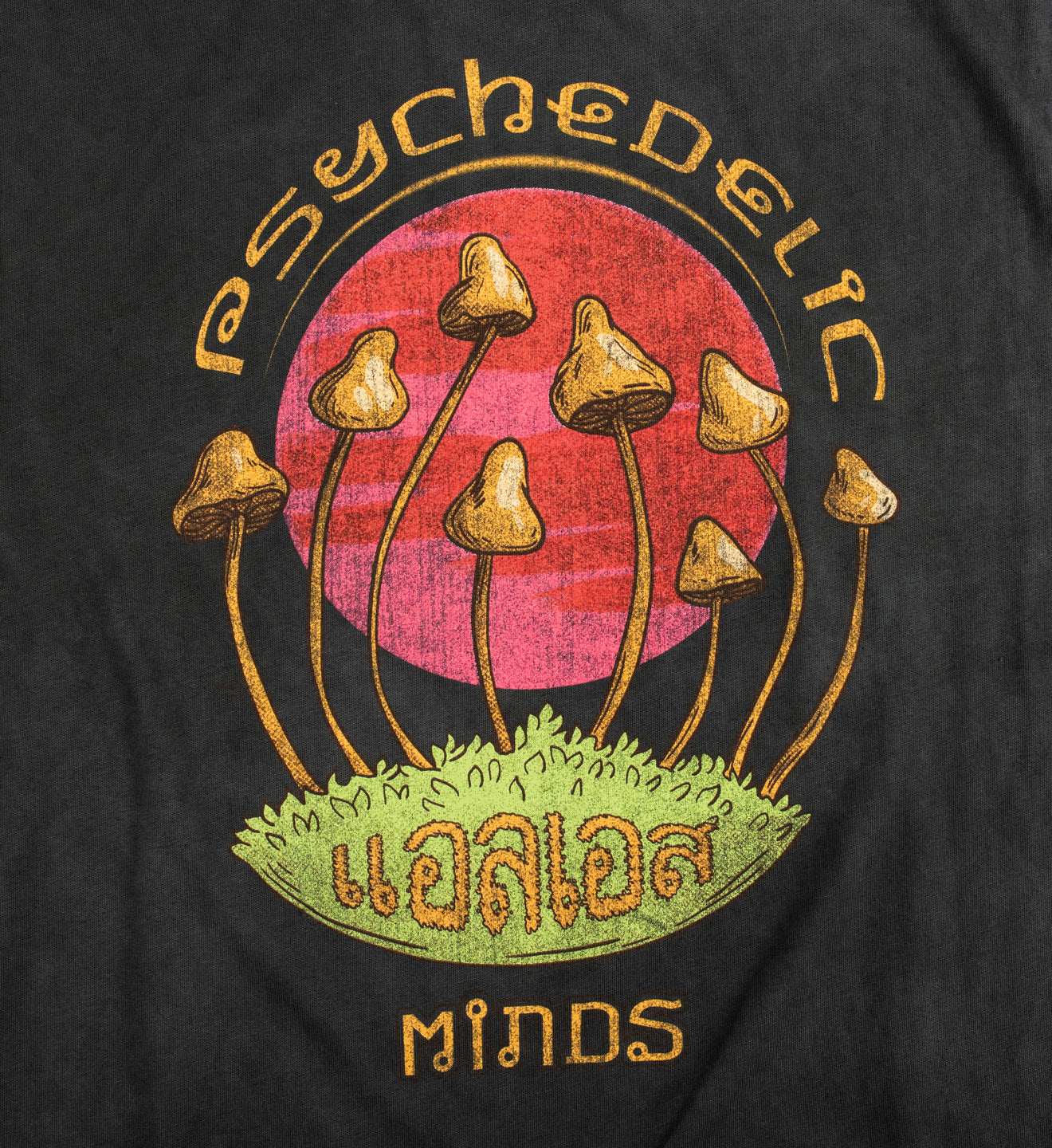 Psychedelic Minds Tee - Black